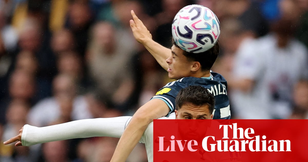 Tottenham v Newcastle: Premier League – live
