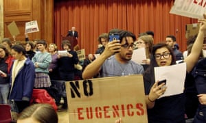 Students in Vermont last year turned their backs on Charles Murray, co-author of The Bell Curve