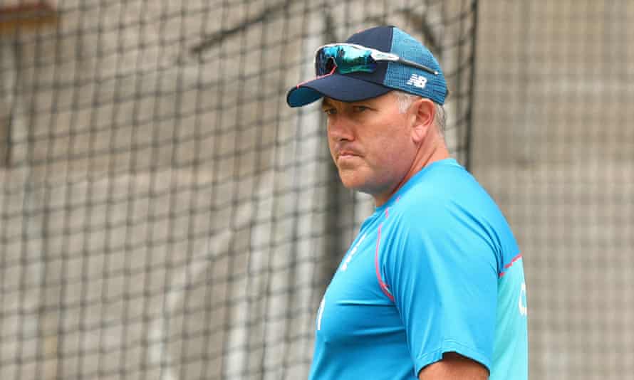 Chris Silverwood, the England head coach.