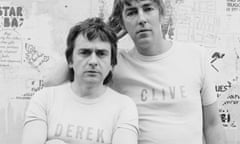 Peter Cook and Dudley Moore promote their show Derek and Clive – Live in 1976