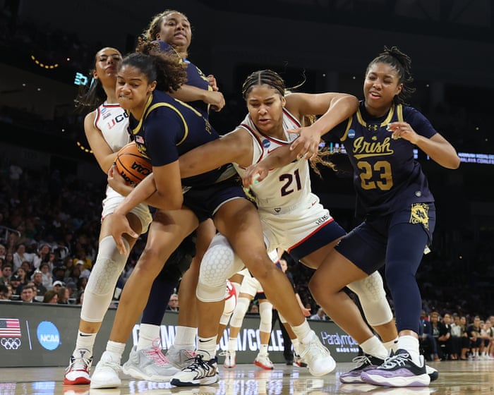 Women’s March Madness: Unbeaten UConn win 54th game in row to reach Final Four