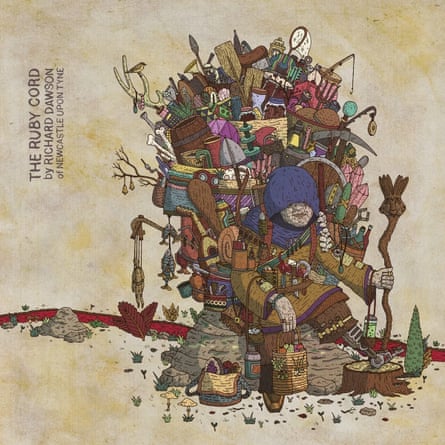 The artwork for The Ruby Cord.