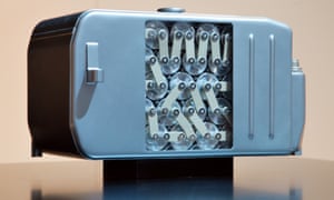 A lithium ion battery from a Mercedes S-Class hybrid.