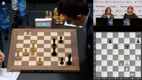 Breaking : we are bamboozled ! Chess champions are mass produced in a  factory. They didn't have time to change the base model for Anish Giri and  Fabiano Caruana for the last