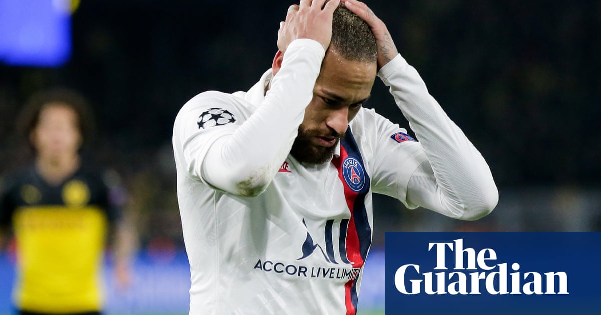 Neymar hits out at PSG after suffering in defeat at Borussia Dortmund