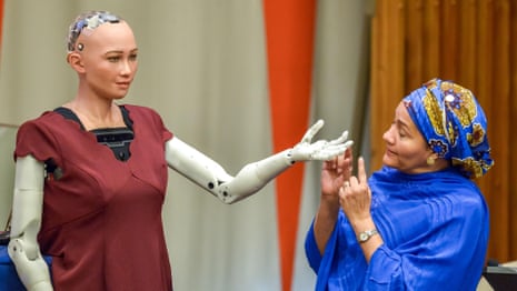 'Sophia' the robot tells UN: 'I am here to help humanity create the future' – video 