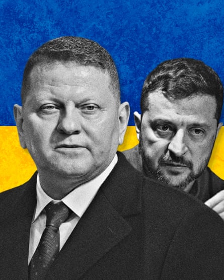 Ambassador to UK Valerii Zaluzhnyi, Ukrainian President, Volodymyr Zelenskyy