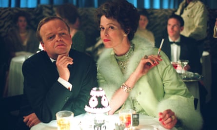 Breakthrough role: Jones as Truman Capote with Sigourney Weaver in Infamous (2006).