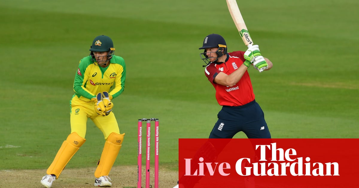 England beat Australia by six wickets in second mens Twenty20 – live!