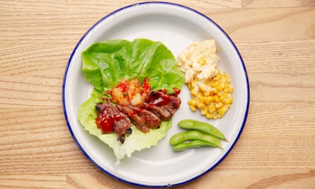 'Sliced through the bone' : côte courte de bœuf.
