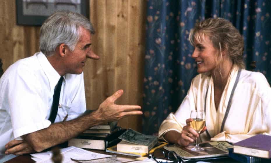 Steve Martin and Daryl Hannah in Roxanne
