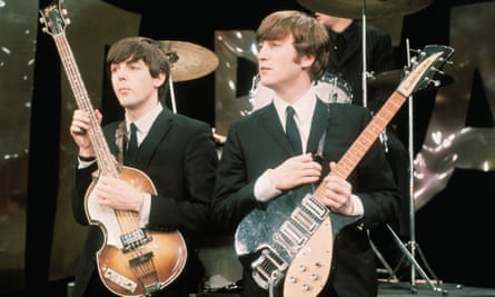 Paul McCartney and John Lennon.