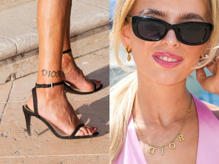 Composite picture showing Cannes fashion styling