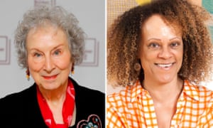 Margaret Atwood (l) and Bernardine Evaristo.