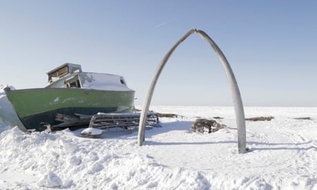 A photo from Barrow, Alaska. By Oliver Milman for the Guardian. 2018