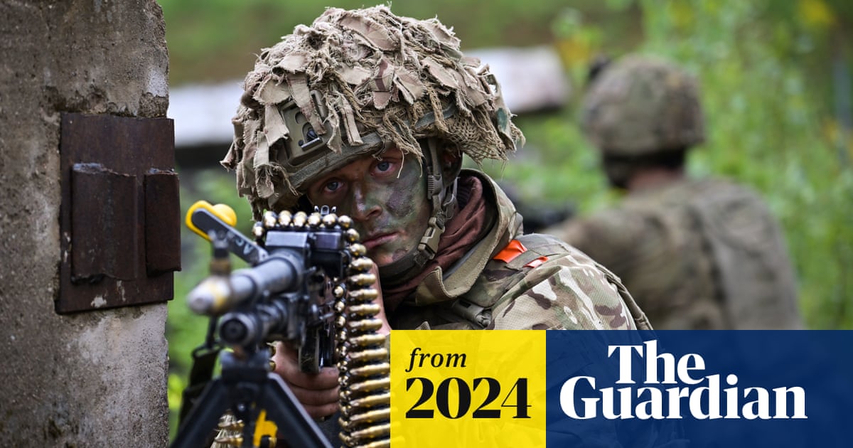 Army chief says people of UK are 'prewar generation' who must be ready to fight Russia | Military | The Guardian