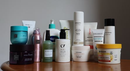 A group shot of all the moisturisers tested for this article