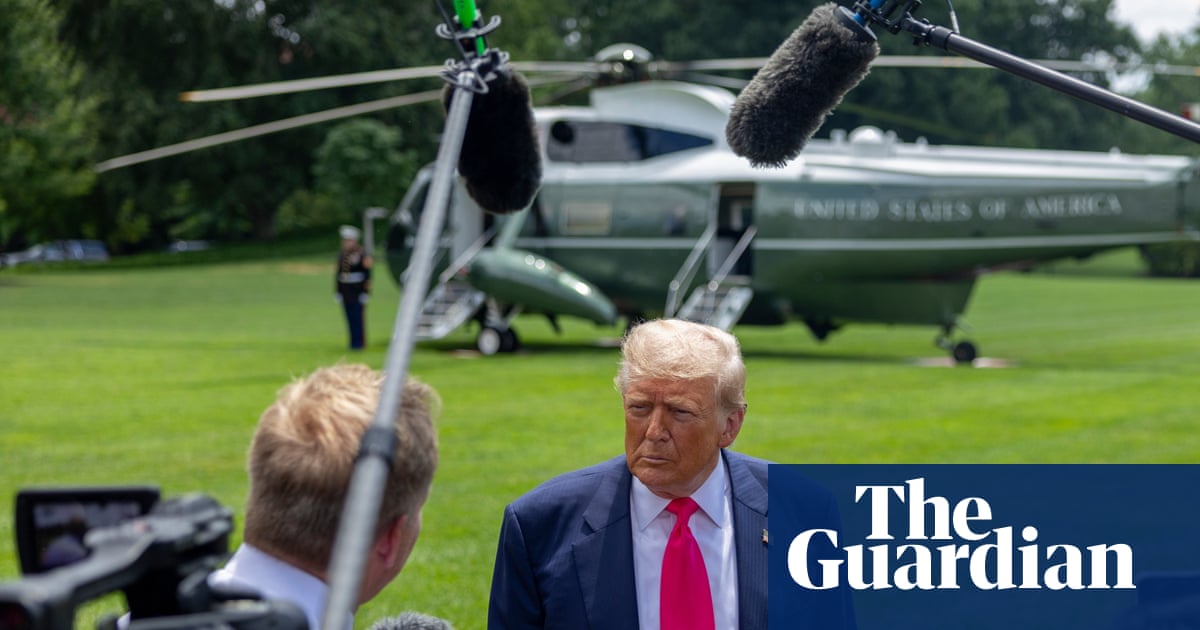 US justice department investigating TV networks over Trump pool coverage
