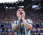‘In my heart until I die’: Argentina says a tearful thank you to Lionel Messi