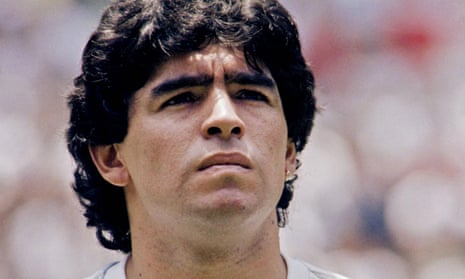 FILES-FBL-ARGENTINA-MARADONA-DEATH<br>(FILES) Photo taken on June 29, 1986 Portrait of Argentina’s midfielder Diego Maradona in Mexico City before the start of the World Cup final between Argentina and West Germany. - Argentinian football legend Diego Maradona passed away on November 25, 2020. (Photo by - / AFP) (Photo by -/AFP via Getty Images)