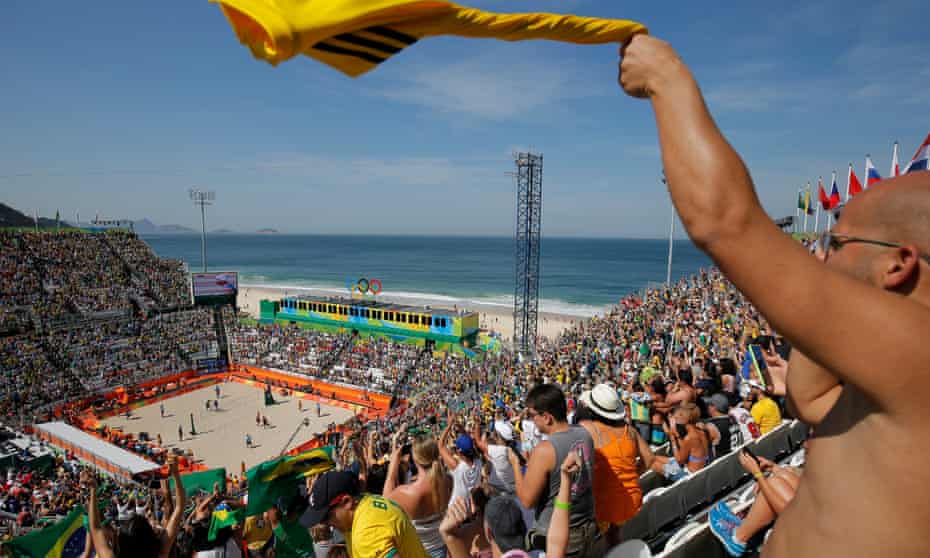 The incredible beach volleyball scenes from Rio will be a distant memory at the Tokyo Olympics