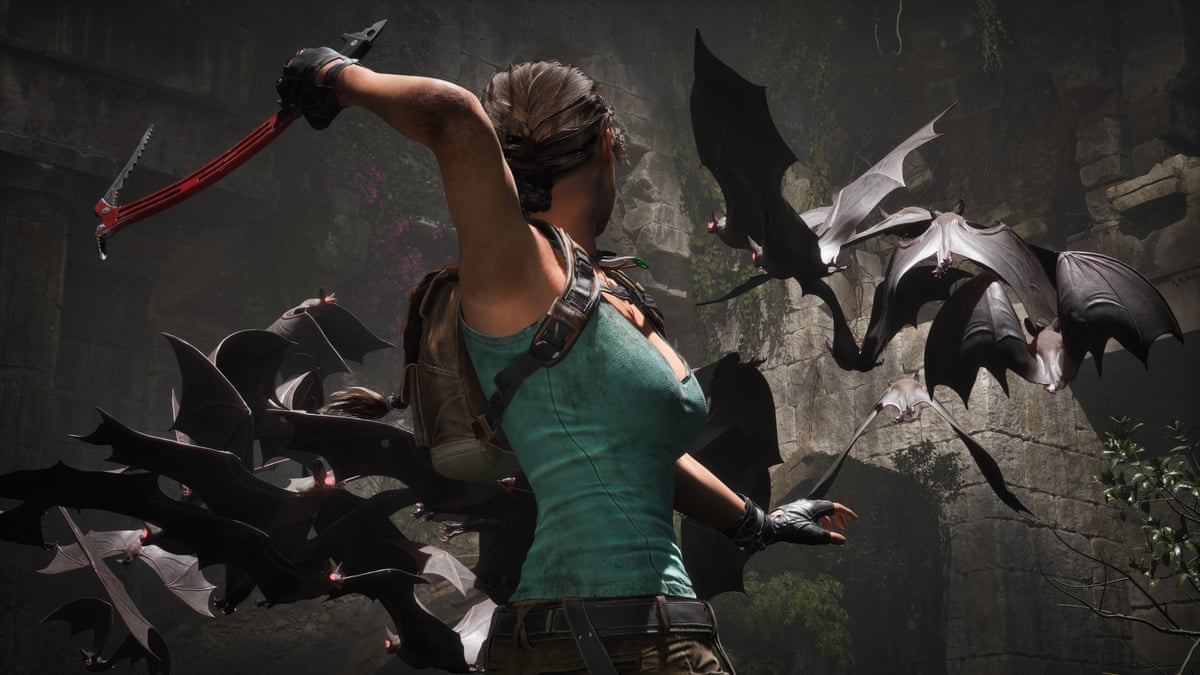 Lara v the bats is now suitably cinematic.