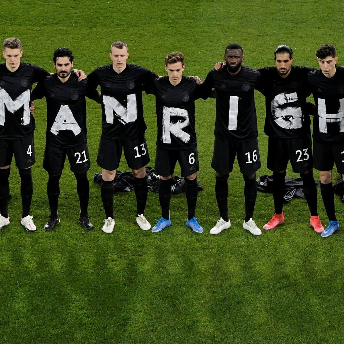 Germany Players Add Support Over Human Rights Before Qatar World Cup Germany The Guardian Guardian 2022 Fifa World Cup Players
