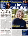 Guardian front page, Friday 7 May 2021