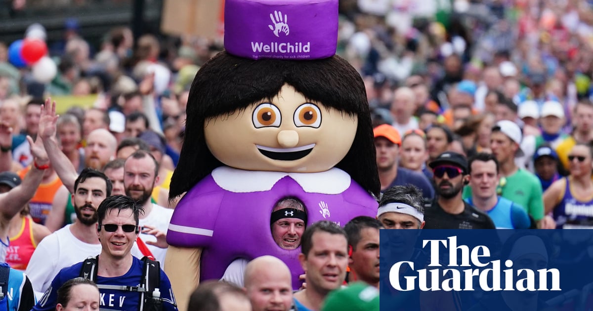 The costume develops its own microclimate': what it's like to run a marathon in a novelty outfit