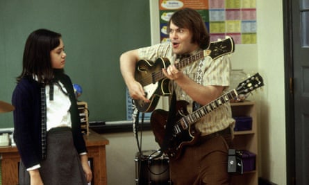 Rivkah Reyes and Jack Black in School of Rock.