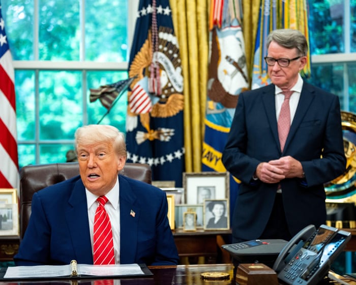 When Mandelson met Maga: how Labour lord charmed Trump’s inner circle