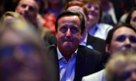 David Cameron fights back the tears listening to William Hague’s final speech as an MP in 2014