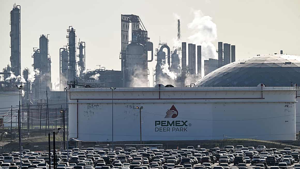 The Pemex Deer Park oil refinery in Texas.