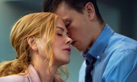 Nicole Kidman with Harris Dickinson in her latest film, Babygirl.