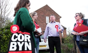 Dennis Jones (second from right), is one of Labour’s local candidates for Peterborough.