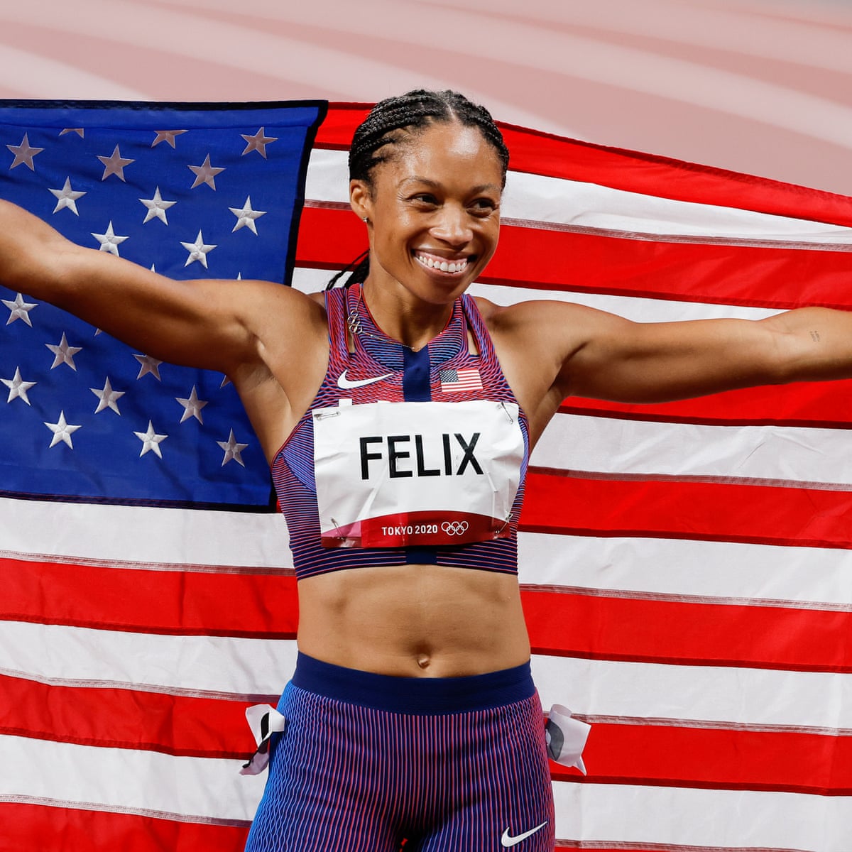 Allyson Felix is most decorated Olympic female track athlete after
