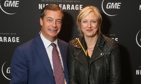 Carole Cadwalladr finally grabs a few brief words with Nigel Farage at a speaking engagement in Melbourne in September.