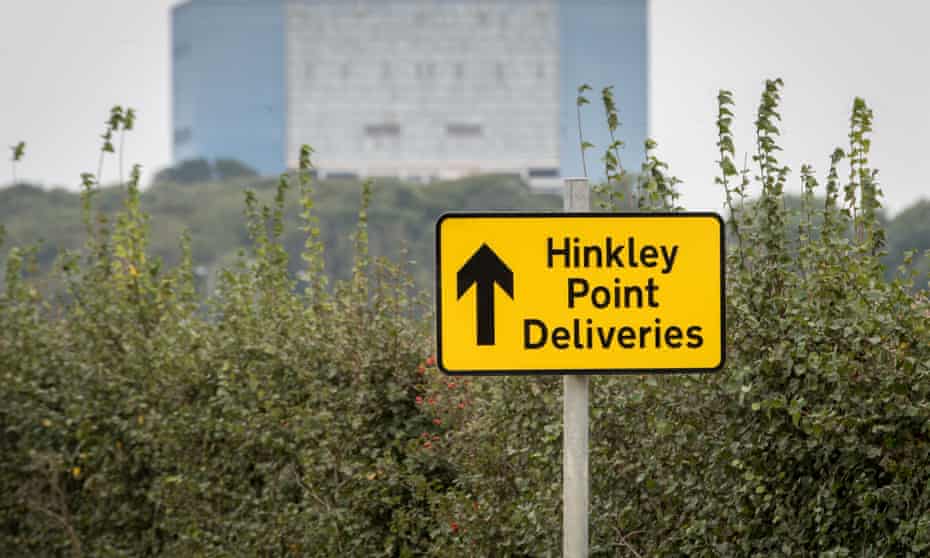 Sign for Hinkley Point