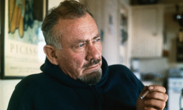 John Steinbeck pictured in 1962, the year he won his Nobel prize.