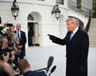 Trump complains about lack of TV coverage stemming from his own effort to ban CNN – live