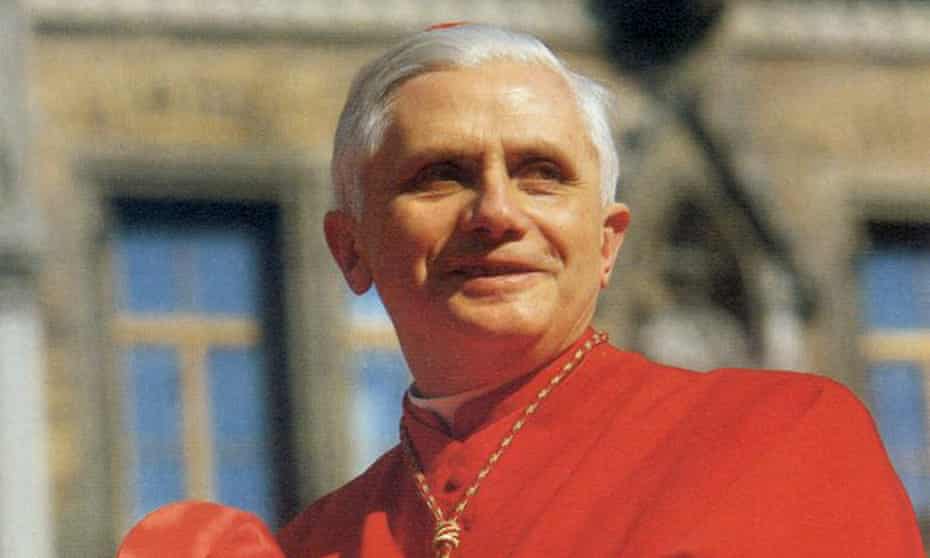 The former pope Benedict XVI
