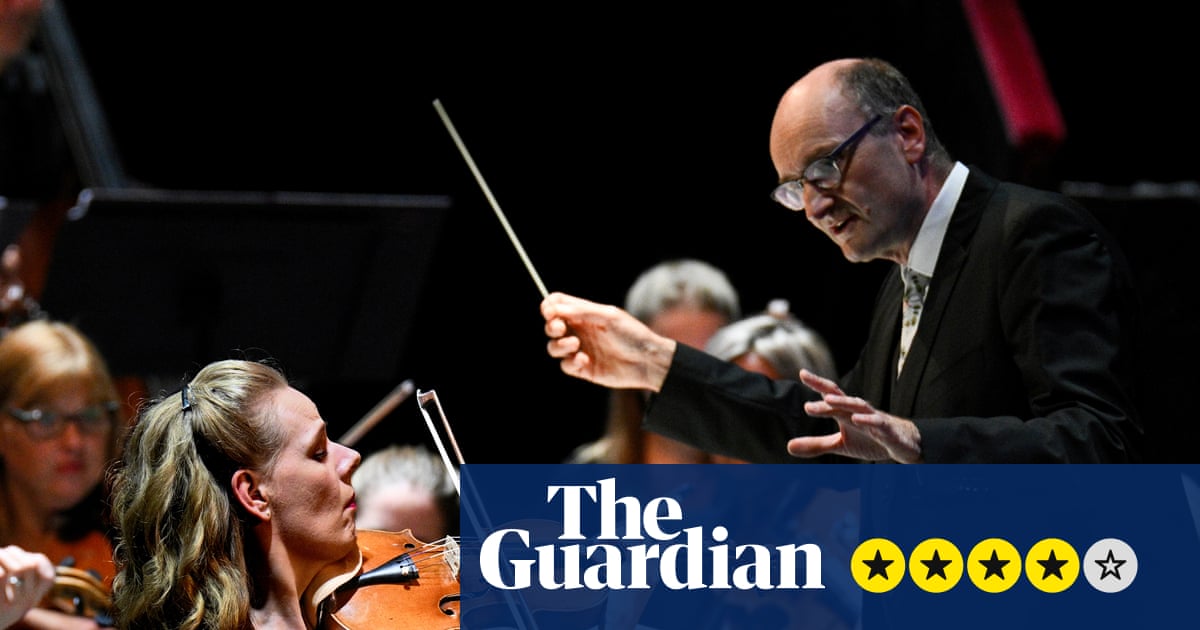 RLPO/Manze review – all-British Prom features fiery theatrics and cheeky subversion