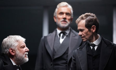 Simon Russell Beale, Ben Miles and Adam Godley in The Lehman Trilogy.