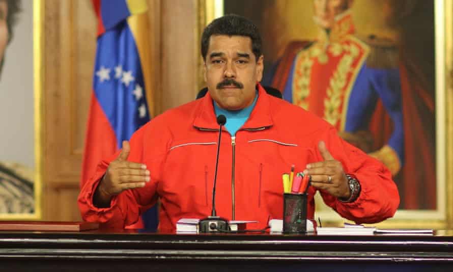 Venezuelan president Nicolas Maduro