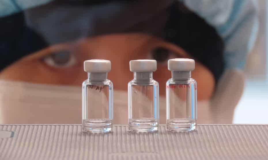 University of Oxford researchers working on a vaccine against Covid-19. 