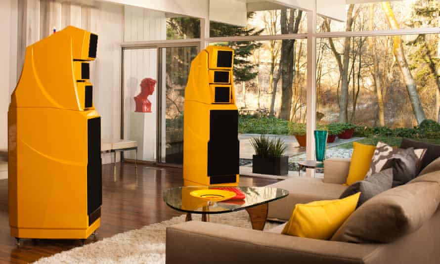Perfect pitch: Wilson speakers, £200,000.