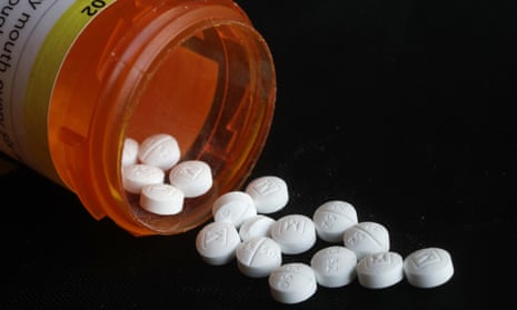 Prescription Oxycodone pills.