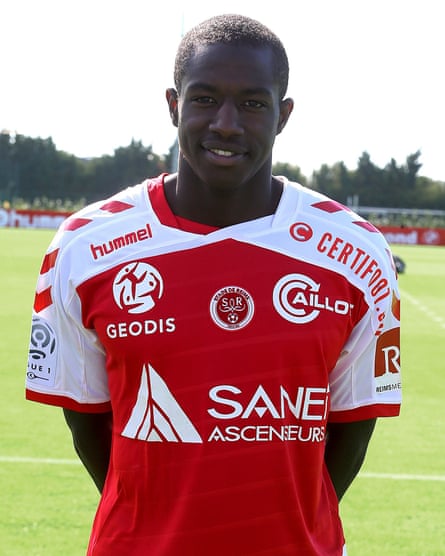 Kamara in his first season with Reims