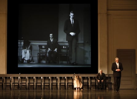 ‘I was quite shocked’ … another recreated moment.