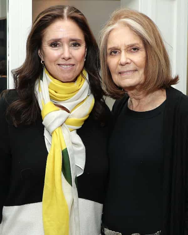 Julie Taymor, left, and Gloria Steinem